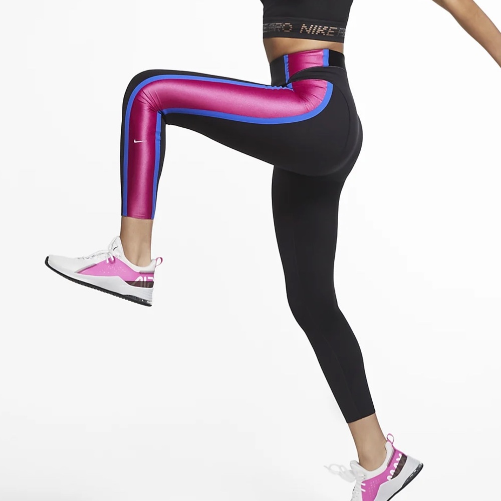 WOMENS NIKE 7/8 TRAINING TIGHTS - Picture 4 of 7